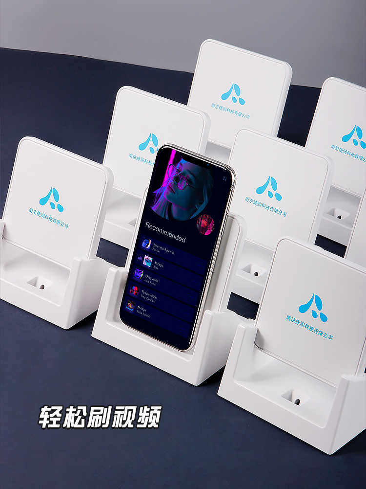 Custom Vertical Wireless Charging Stand for Corporate Gifts