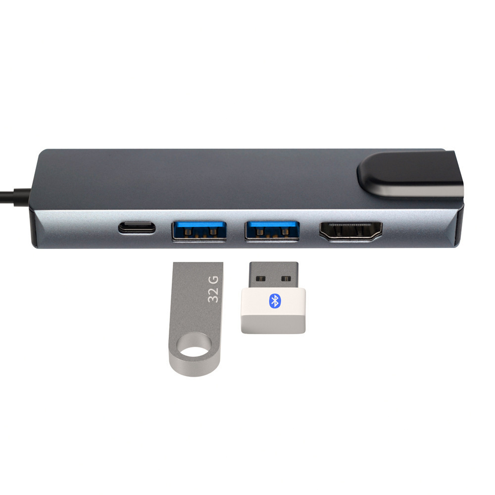 5-in-1 USB-C Hub with Ethernet Port - product view 3