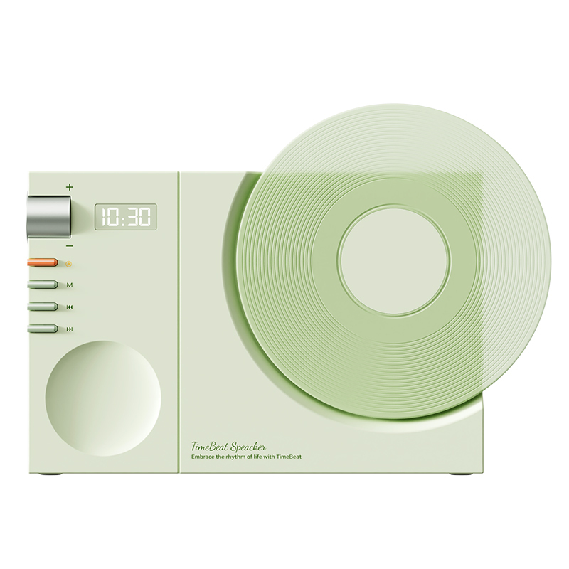 Retro Vinyl Record Bluetooth Speaker - product view 2