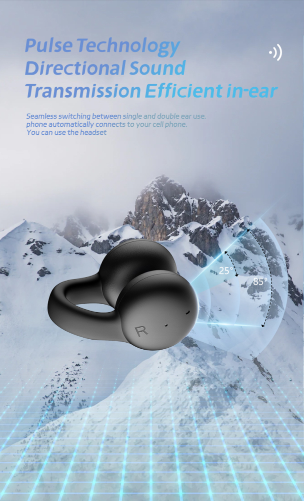 LC-0912 Clip-on sports headphones