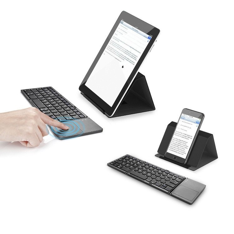 B033 Tri-Fold Bluetooth Keyboard for Mobile - product view 4
