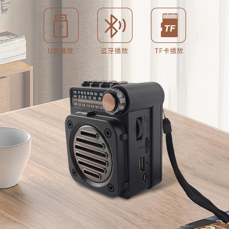 M8BT Retro Bluetooth Speaker - product view 2