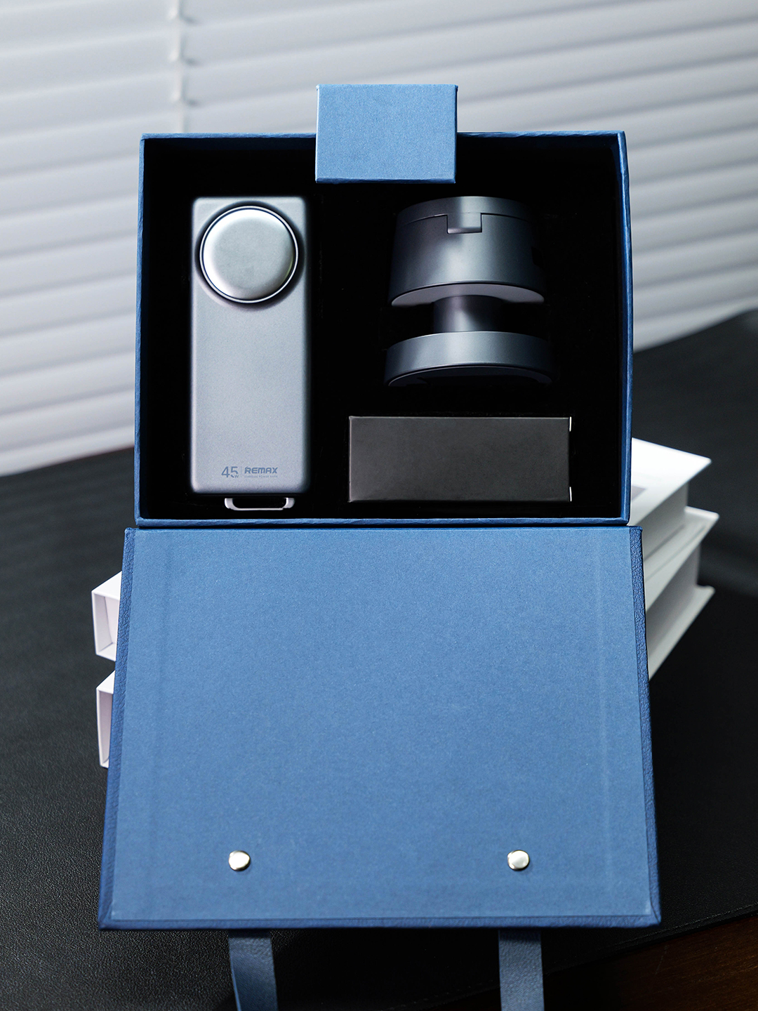 Custom Laptop Power and Wireless Charging Gift Set