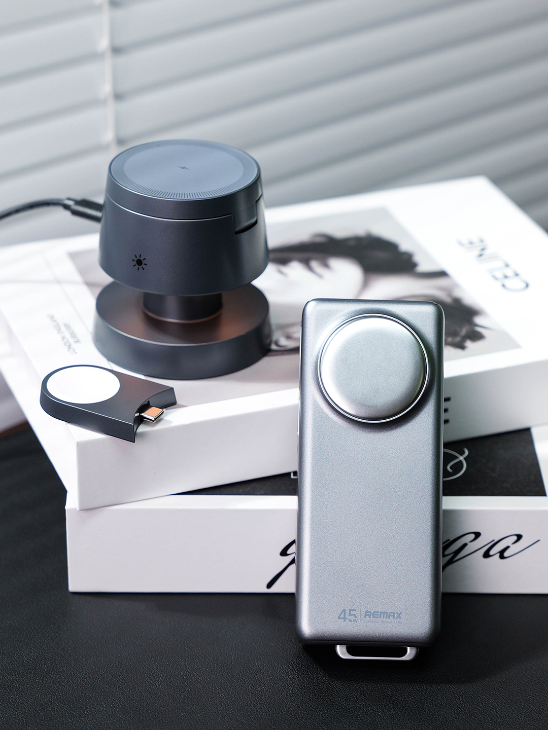 Custom Laptop Power and Wireless Charging Gift Set