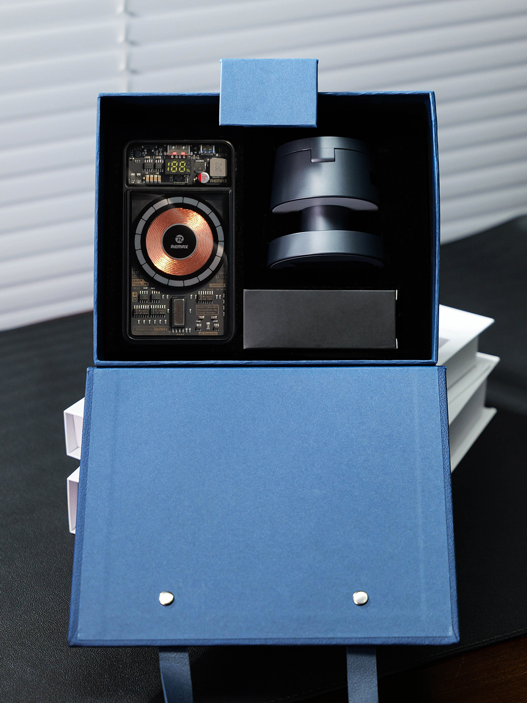 Custom Laptop Power and Wireless Charging Gift Set