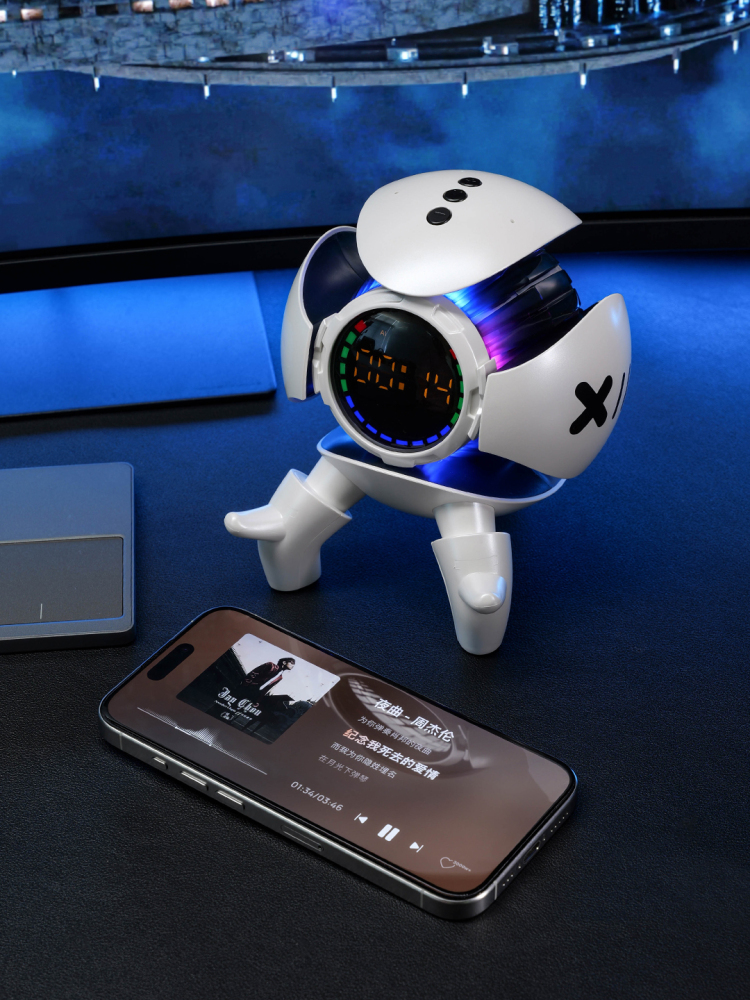 Mecha Monster Bluetooth Speaker | Futuristic Robot Design | Powerful Sound & Custom Logo | Premium Creative Corporate Gift