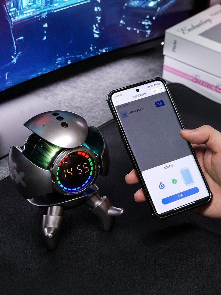 Mecha Monster Bluetooth Speaker | Futuristic Robot Design | Powerful Sound & Custom Logo | Premium Creative Corporate Gift