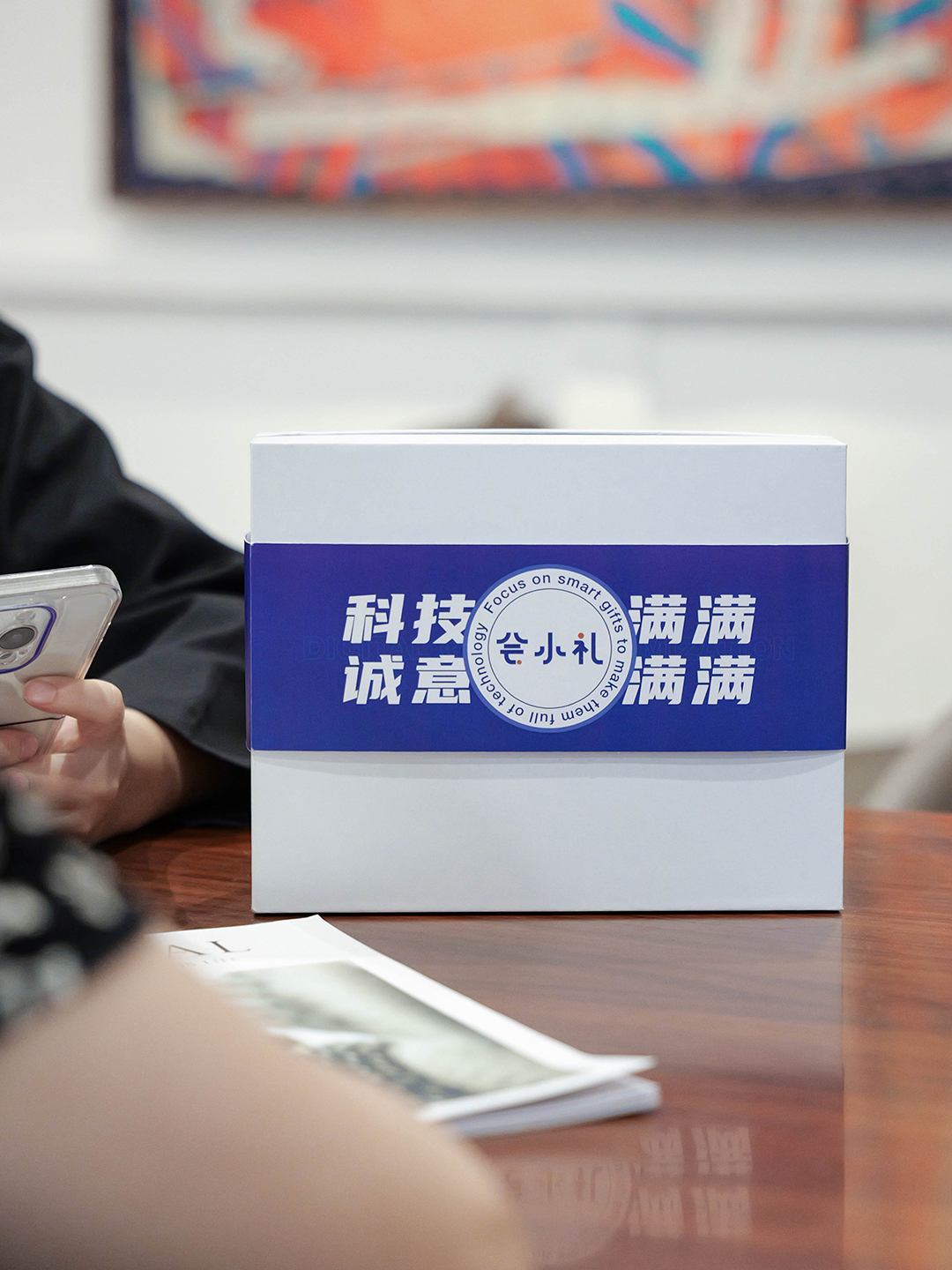 Custom Global Business Travel Gift Set with AI Translation Earbuds
