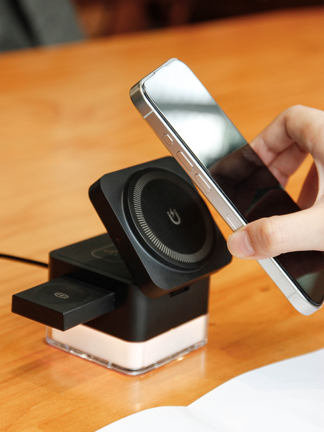 Custom Wireless Charging and Power Bank Gift Set for Executives