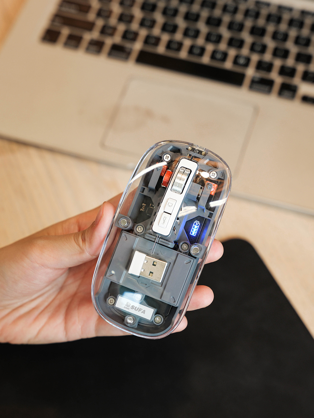 Custom Wireless Tech Gift Set with Mouse Pad and Power Bank