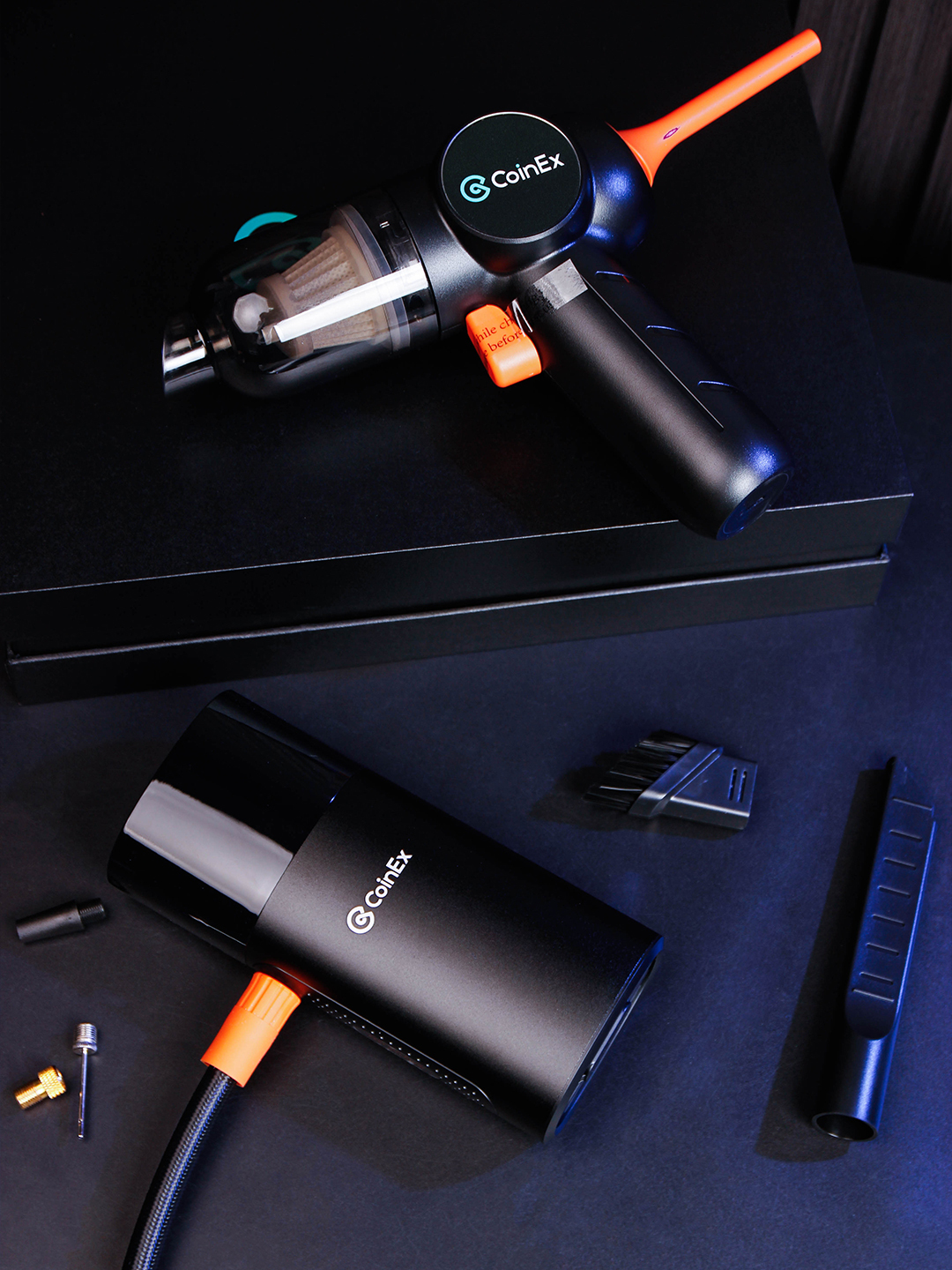 Custom Auto-Care Gift Set with Air Pump and Car Vacuum