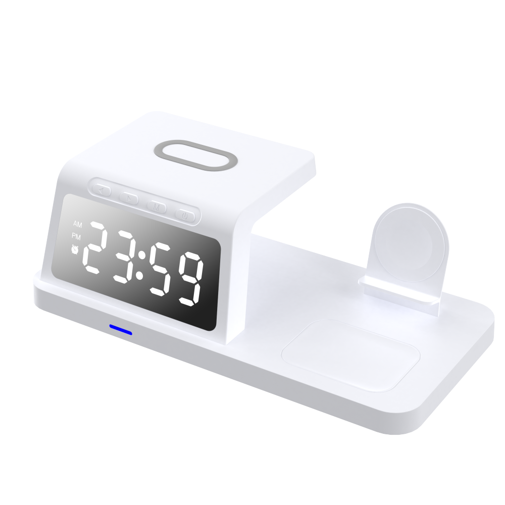 HT-506 3-in-1 Foldable Wireless Charger with Built-In Night Light – Premium Corporate Gift Set