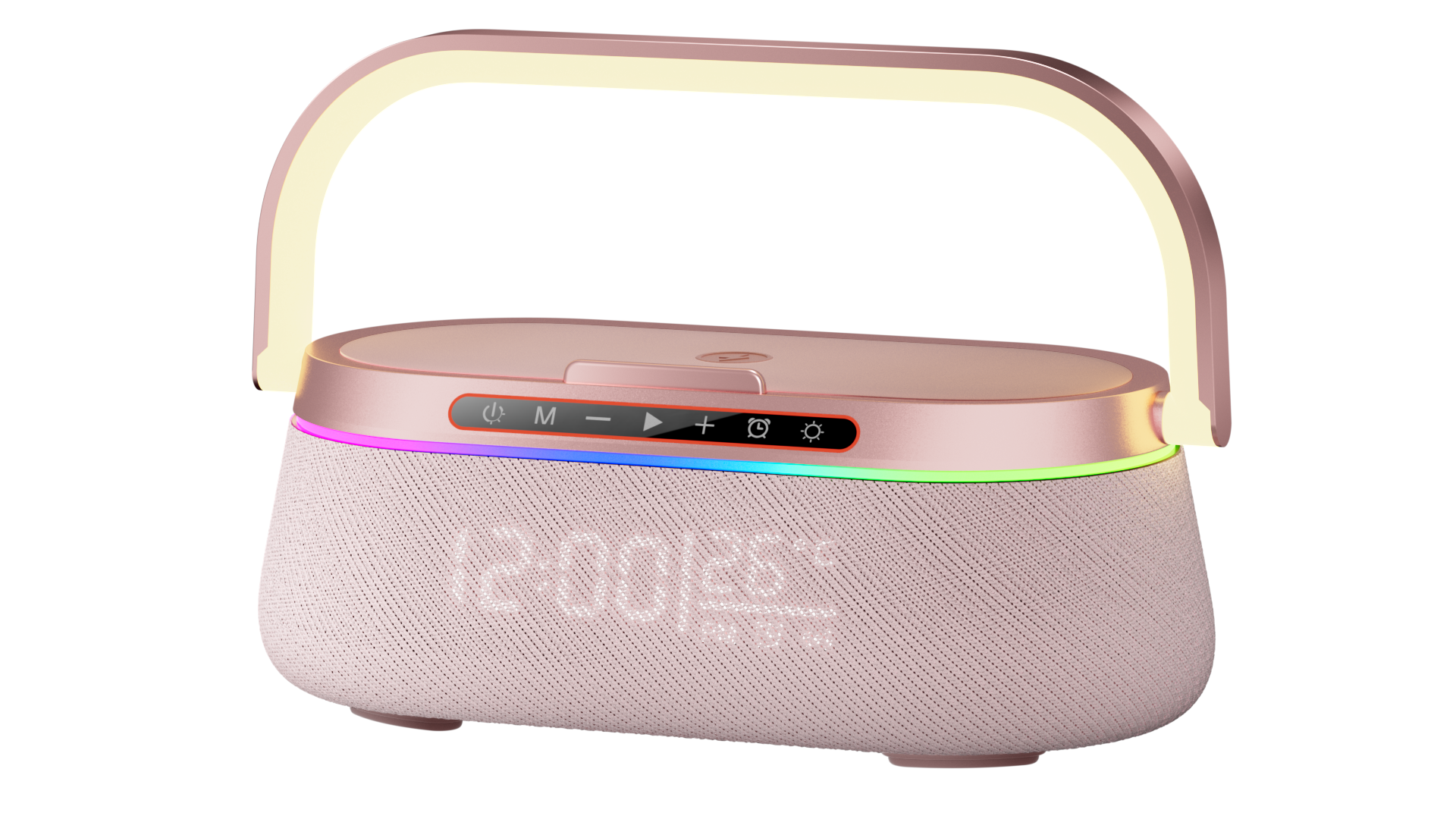 Custom HT-548 Speaker Wireless Charger with Clock