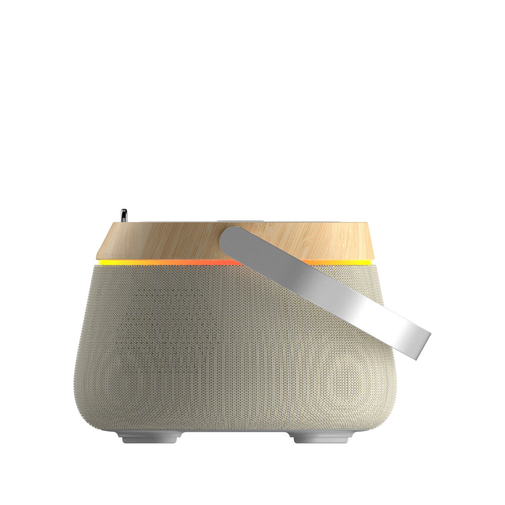 HT-548 Bluetooth Speaker Wireless Charger with Clock – Premium Corporate Gift Set