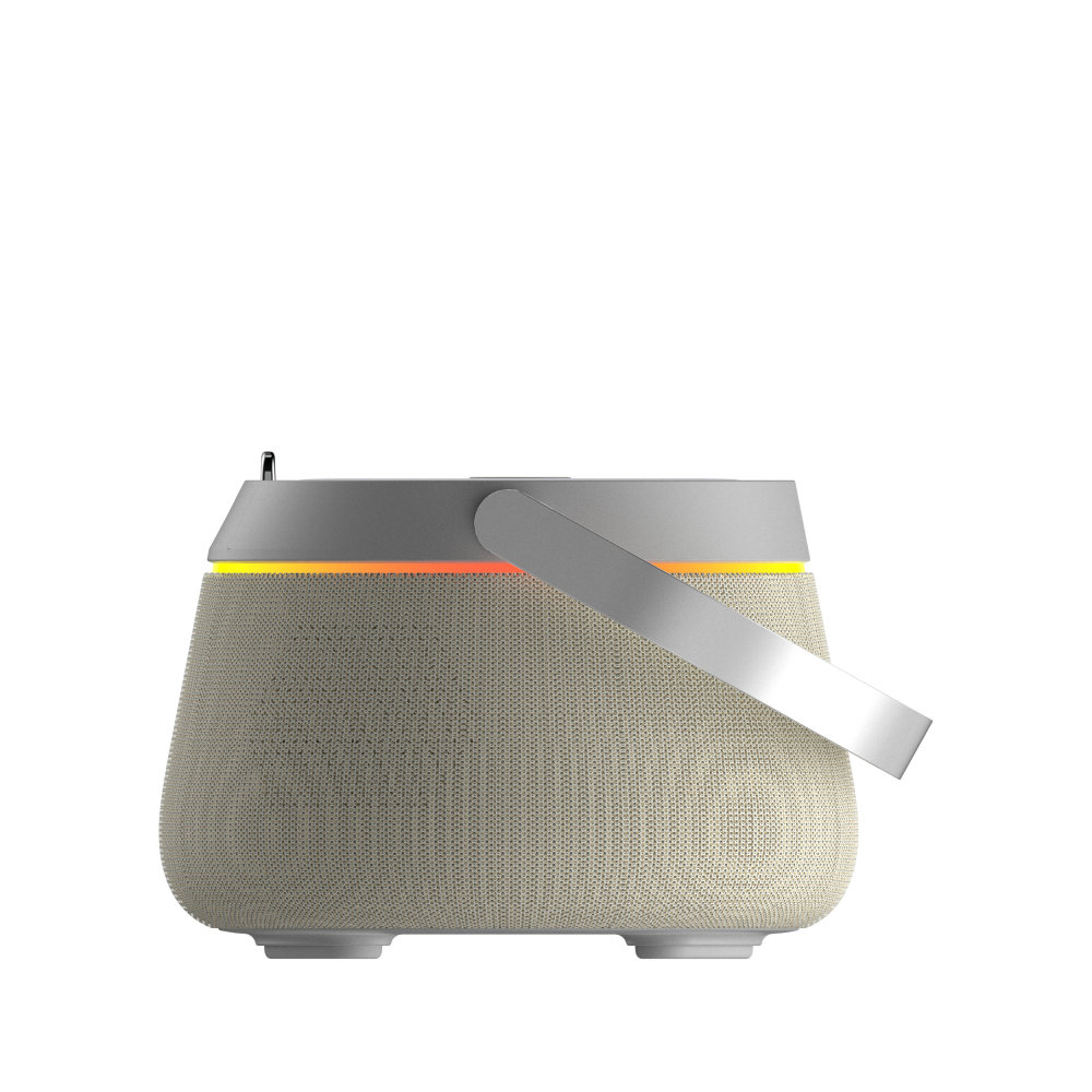 HT-548 Bluetooth Speaker Wireless Charger with Clock – Premium Corporate Gift Set