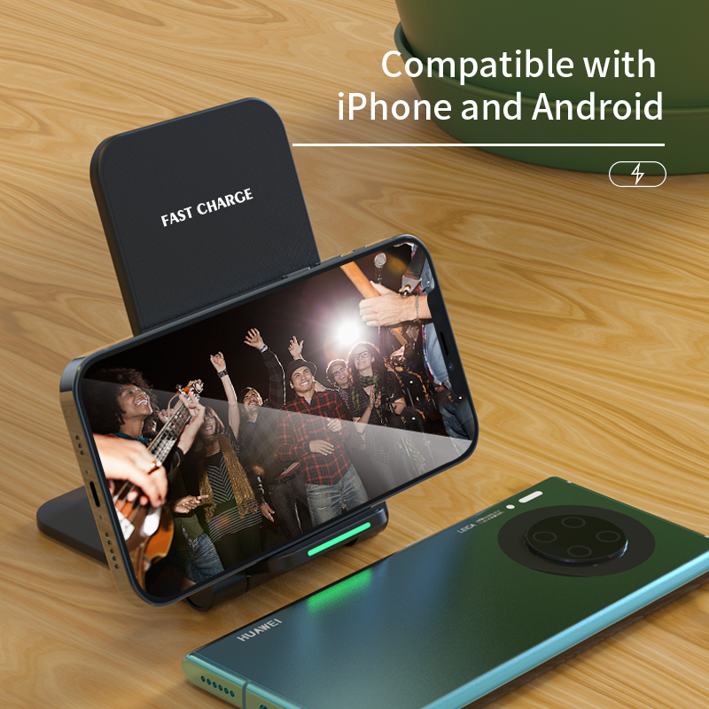 LC-0229 Foldable Standing Wireless Charging Phone Stand – Premium Corporate Gift Set