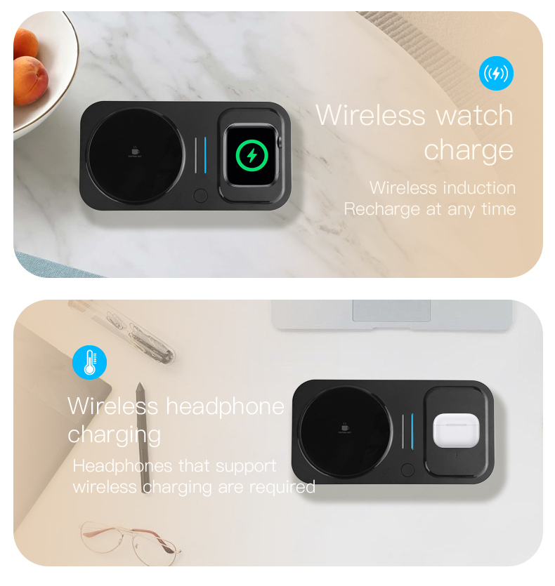 HC-809 4-in-1 Wireless Charging Station with Fast Drink Warmer – Premium Corporate Gift Set