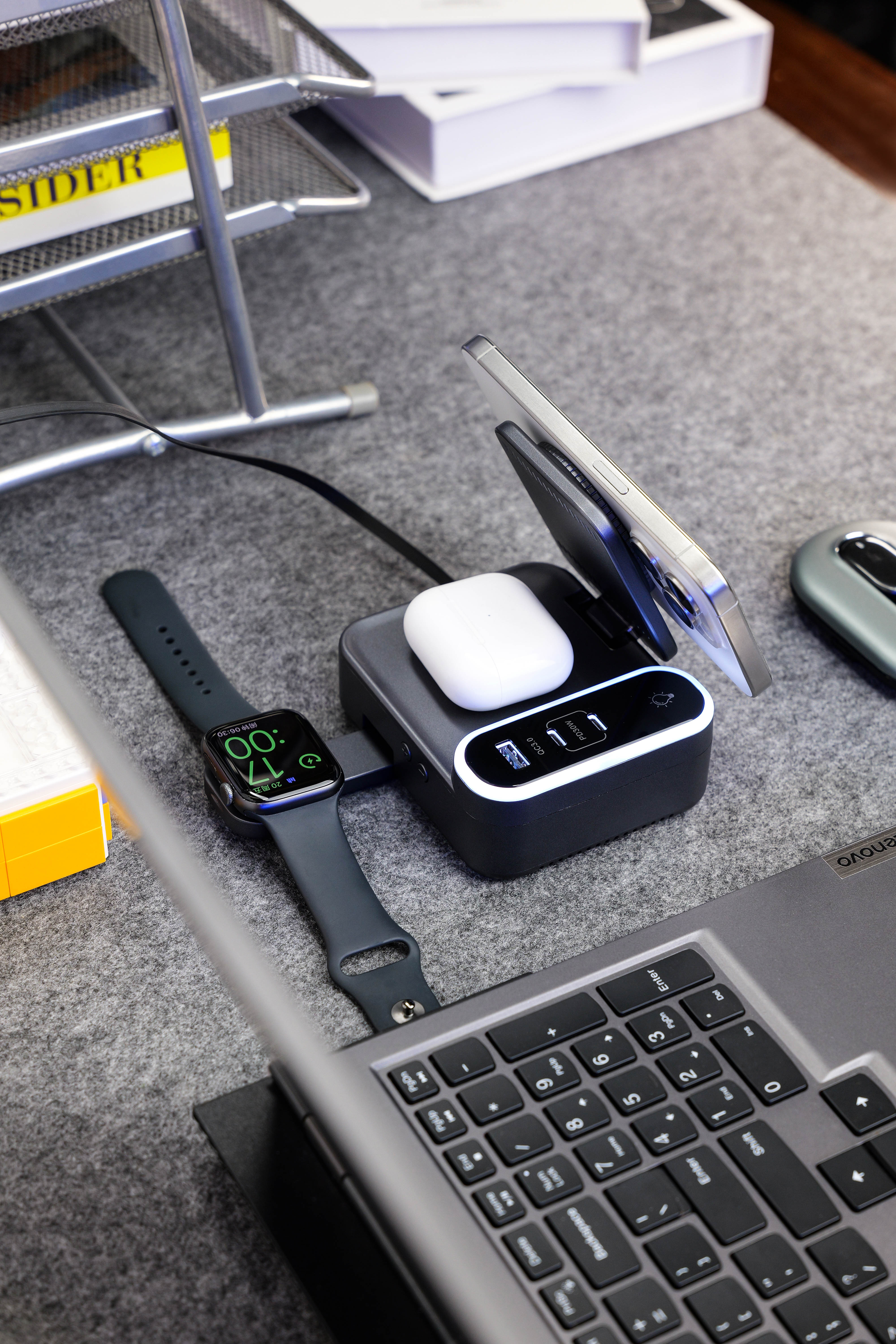 Wireless Charger & AI Translation Earbuds Gift - product view 4