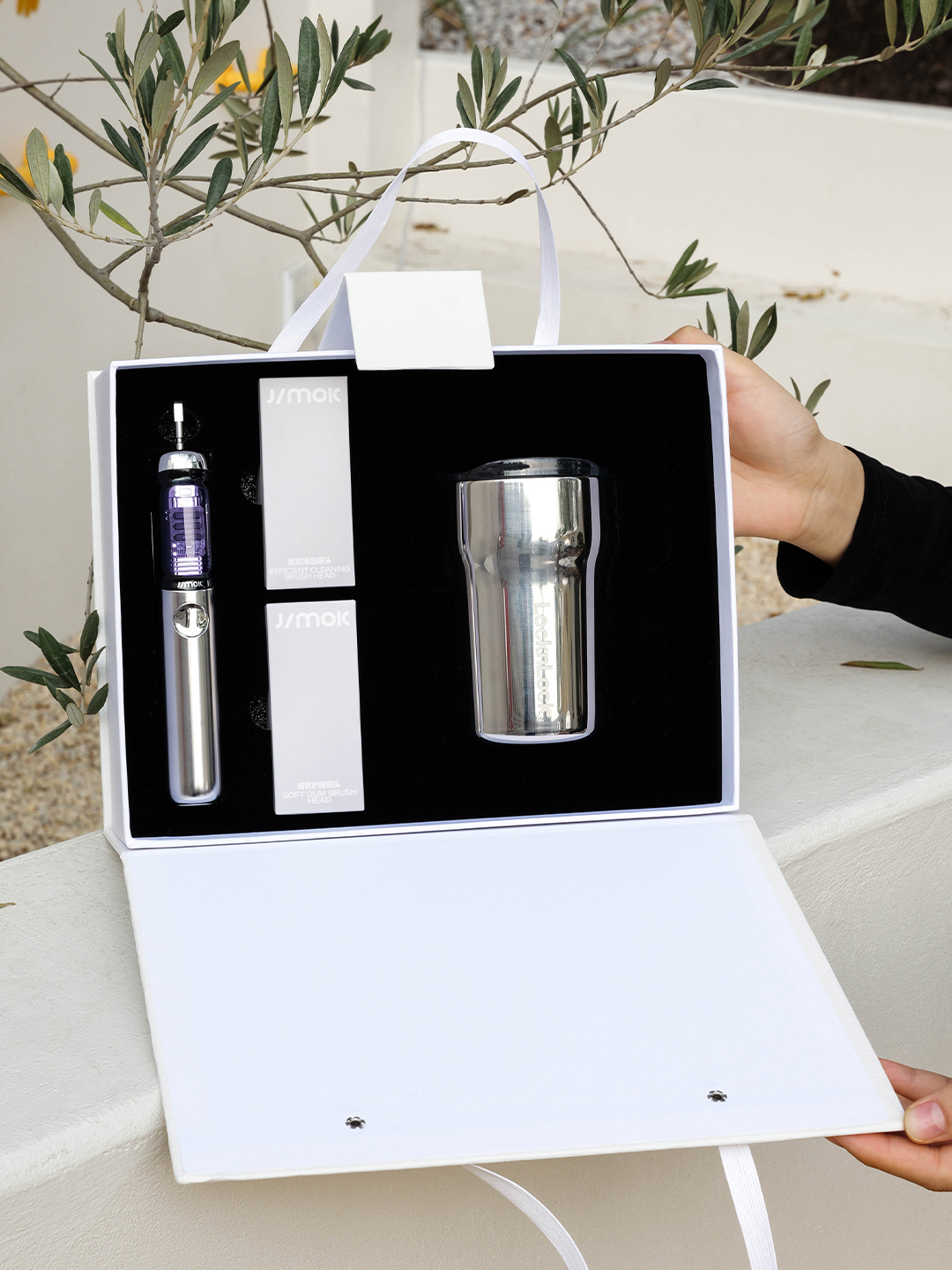 Electric Toothbrush and Coffee Mug Gift Set - product view 4