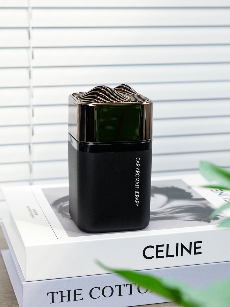 Car Accessories Gift Set with Wireless Charging Mount | Aromatherapy Diffuser, Air Pump & Parking Number Plate with Custom Logo