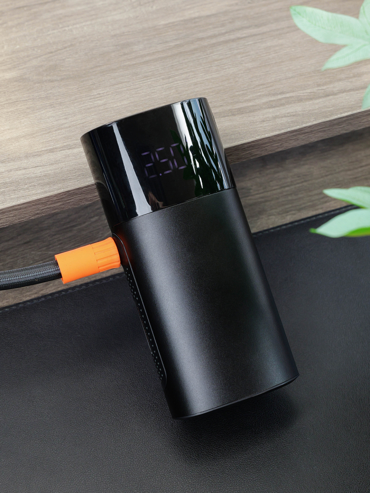 Car Accessories Gift Set with Wireless Charging Mount | Aromatherapy Diffuser, Air Pump & Parking Number Plate with Custom Logo