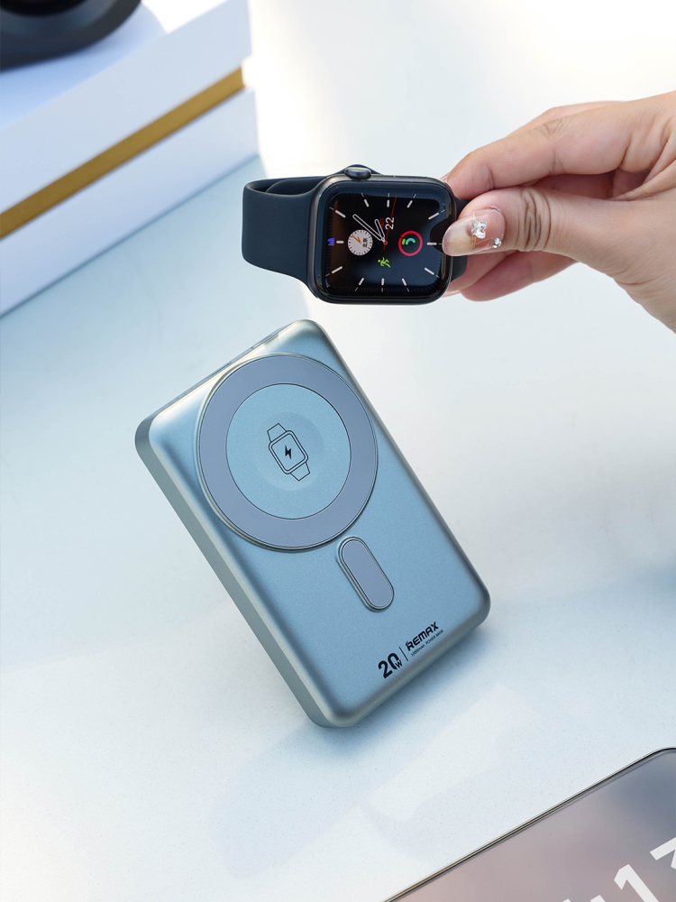 Magnetic Wireless Power Bank Gift Set | Owl-Eye Bluetooth Speaker & Magnetic Phone Stand | Custom Logo Corporate Gift