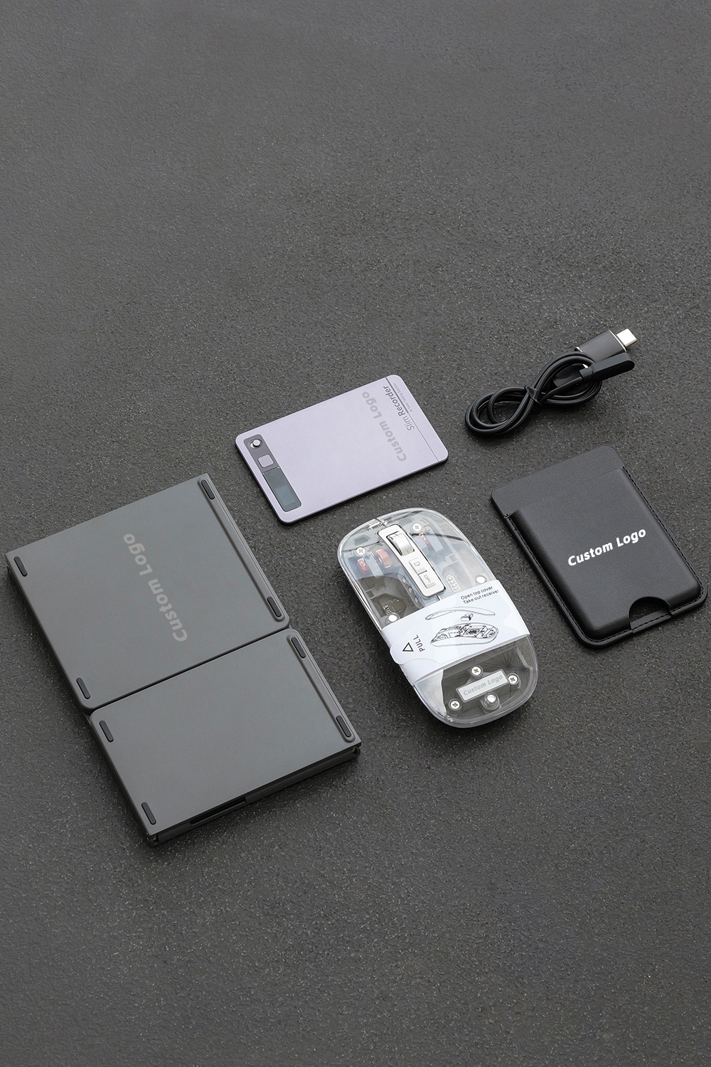 B033 Tri-Fold Bluetooth Keyboard for Mobile - product view 5