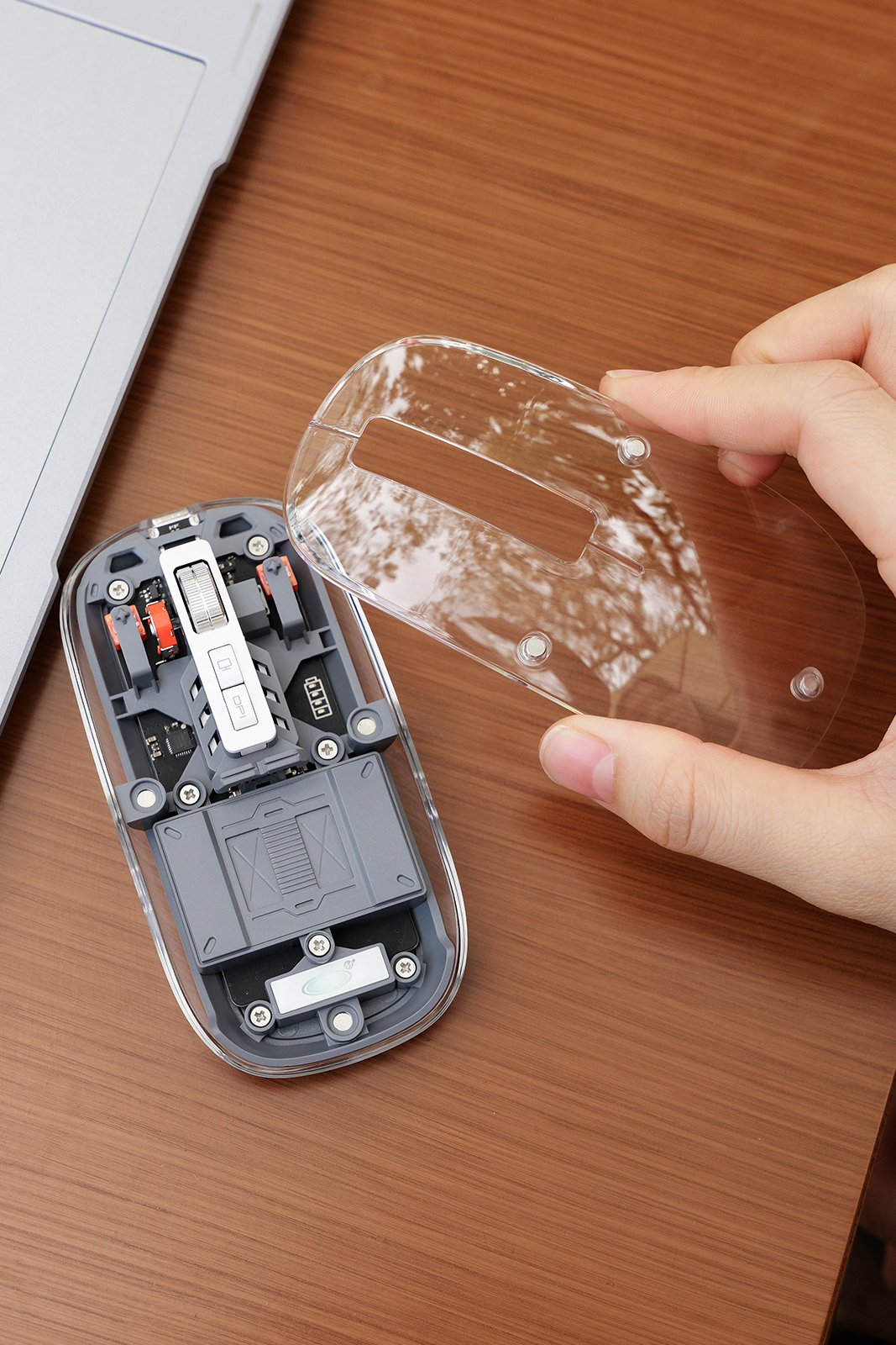Transparent Tech Gift Set with Power Bank - product view 2