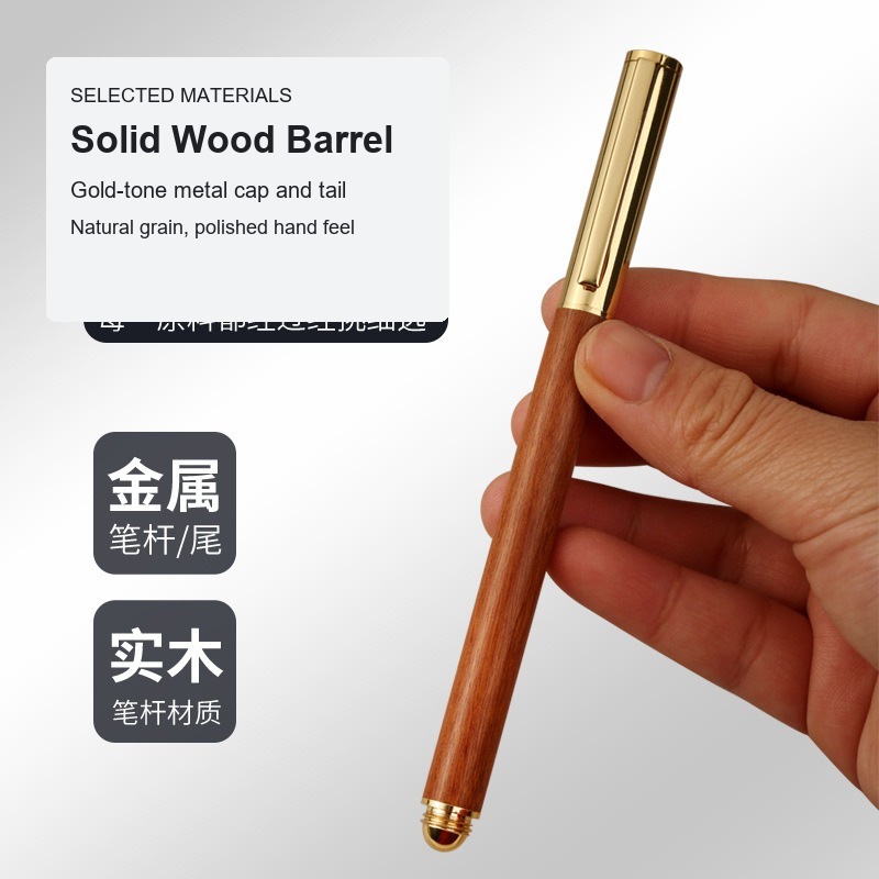 Solid Wood Rollerball Pen - product view 6