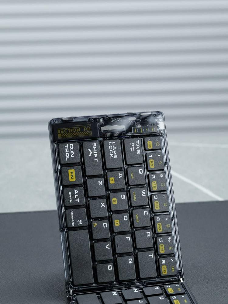 Transparent Foldable Keyboard and Alloy Mouse - product view 9