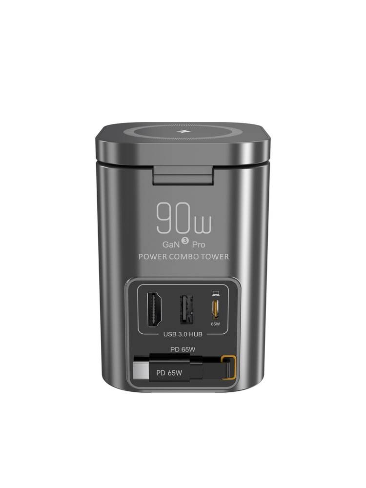 Logo i161B USB C Hub Wireless Charging