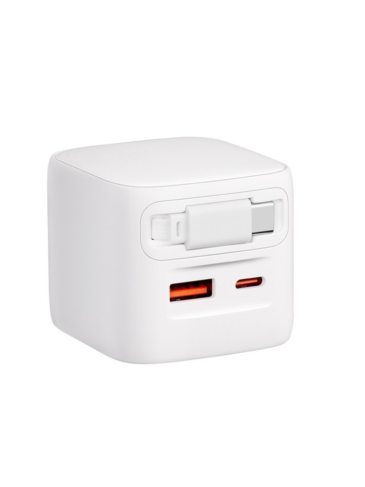 Logo K38 30W Retractable Cable Wall Charger