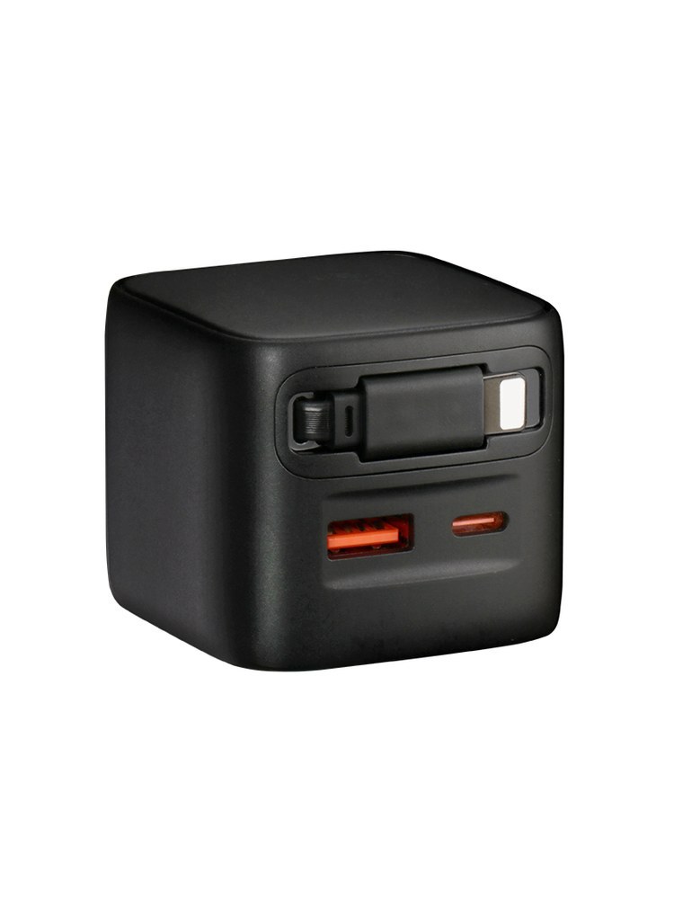 Logo K38 30W Retractable Cable Wall Charger - product view 4