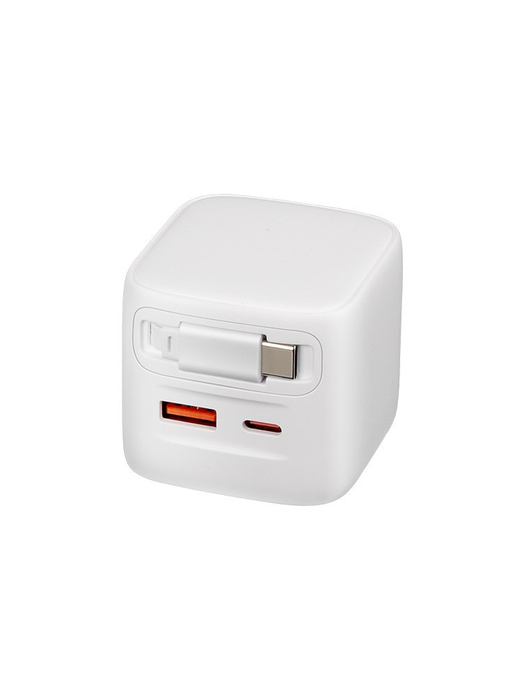 Logo K38 30W Retractable Cable Wall Charger - product view 8