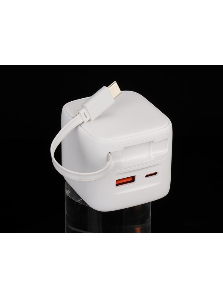 Logo K38 30W Retractable Cable Wall Charger - product view 10