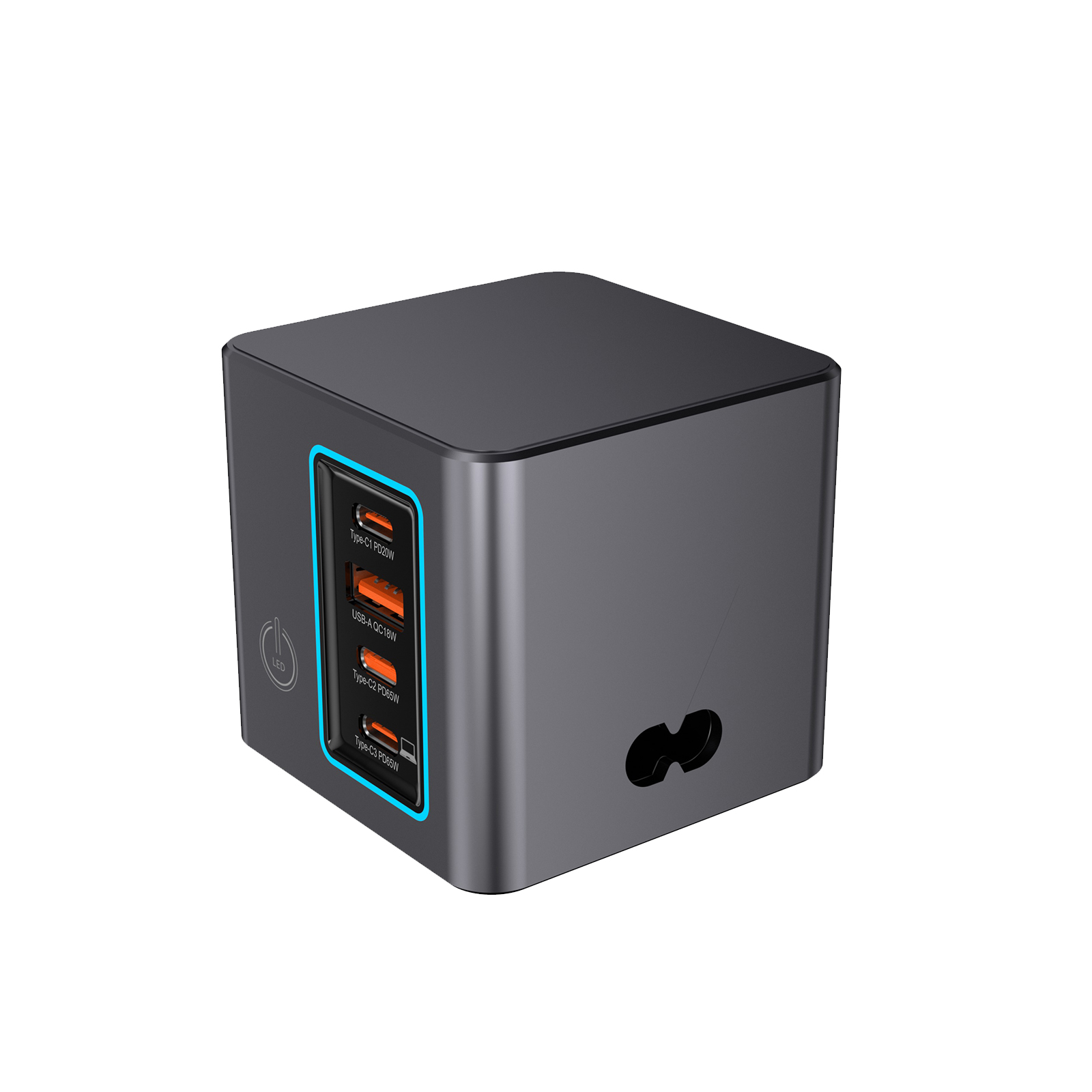 i113 85W功率 GaN氮化镓方案 桌面充电站产品图 3
