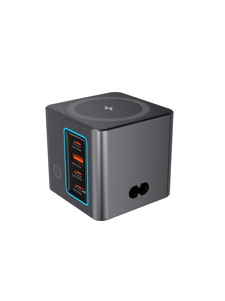 I113PRO 100W功率 4口设计 GaN氮化镓方案 桌面充电站产品图 3