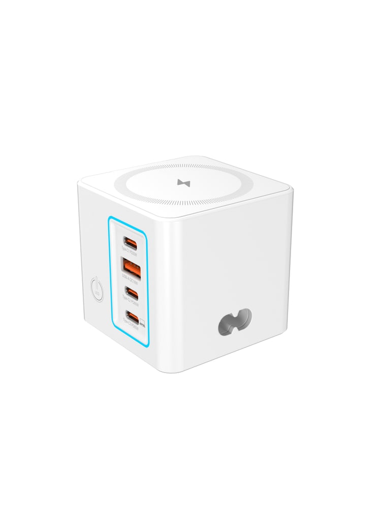 I113PRO 100W功率 4口设计 GaN氮化镓方案 桌面充电站产品图 4