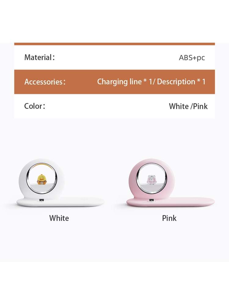 Logo K08 Mascot Wireless Charger Night Light - product view 10
