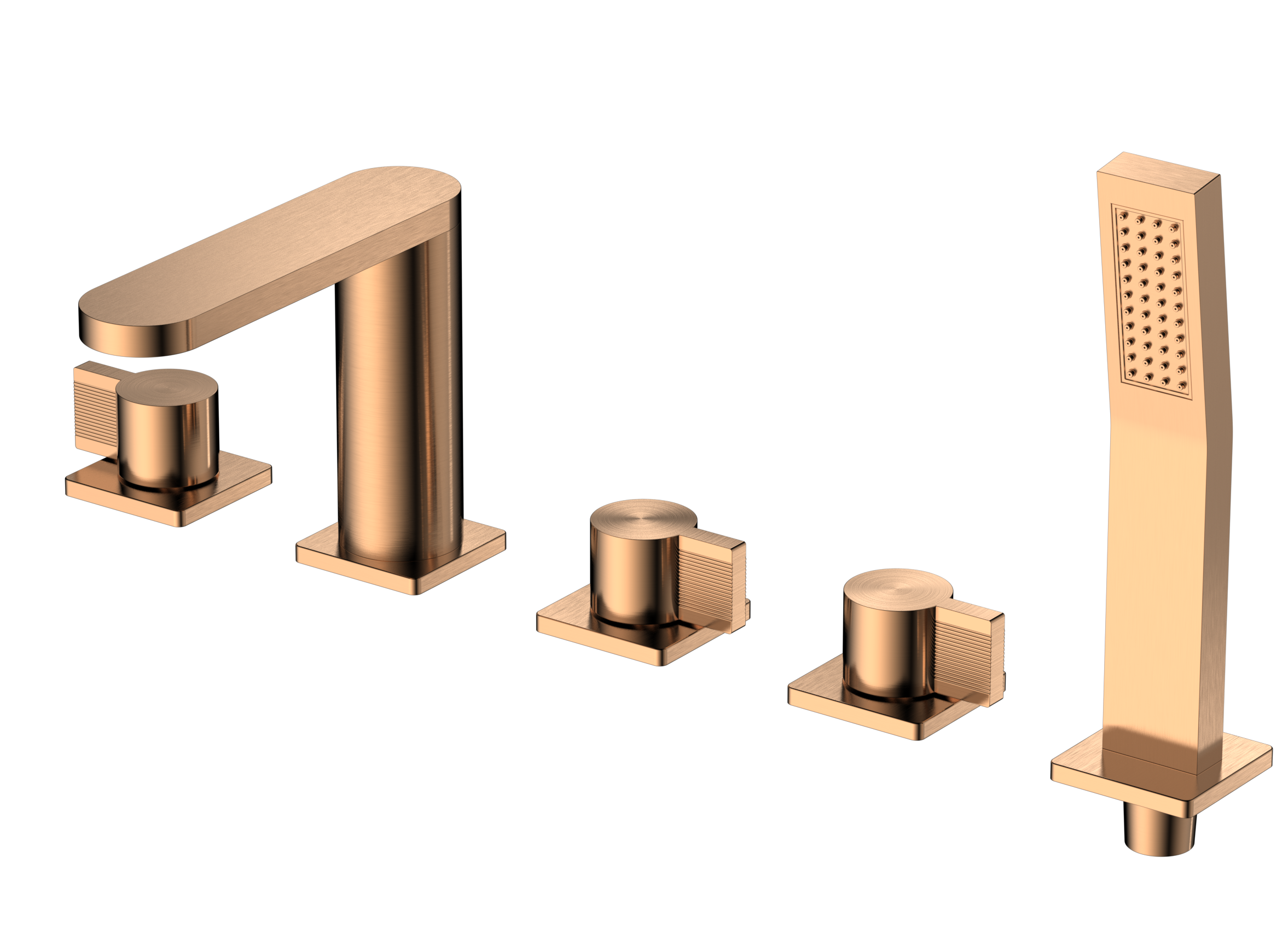 5 Holes Bath Shower Mixer