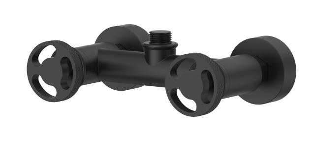 Double Lever Wall Mount Shower Mixer
