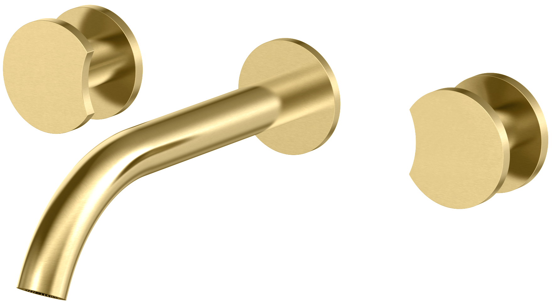 Double Lever Concealed Basin Mixer