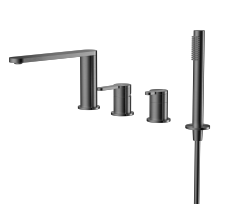4-Hole Rim Mount Bath Mixer