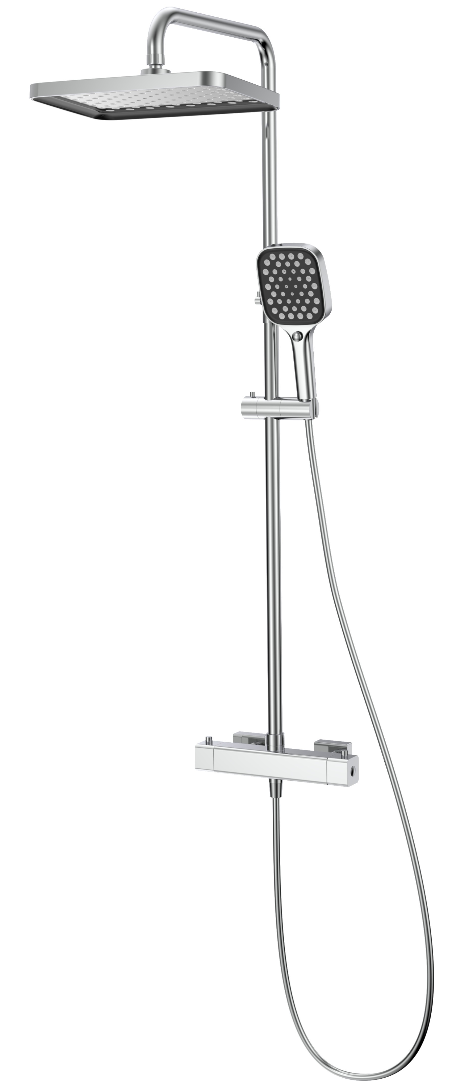 Thermostatic Shower Set For Exposed Installation