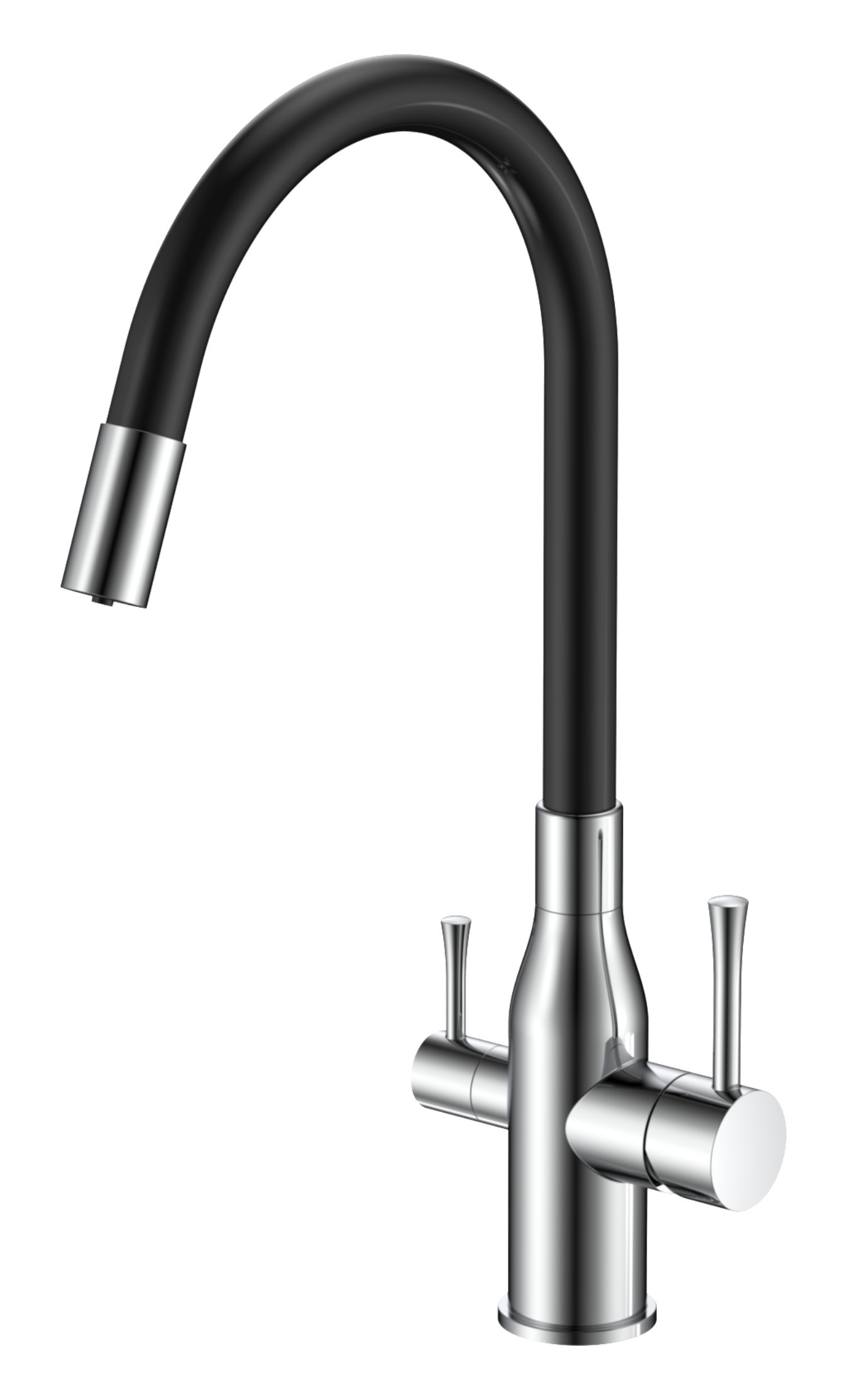 3-In-1 Water Filter Kitchen Mixer
