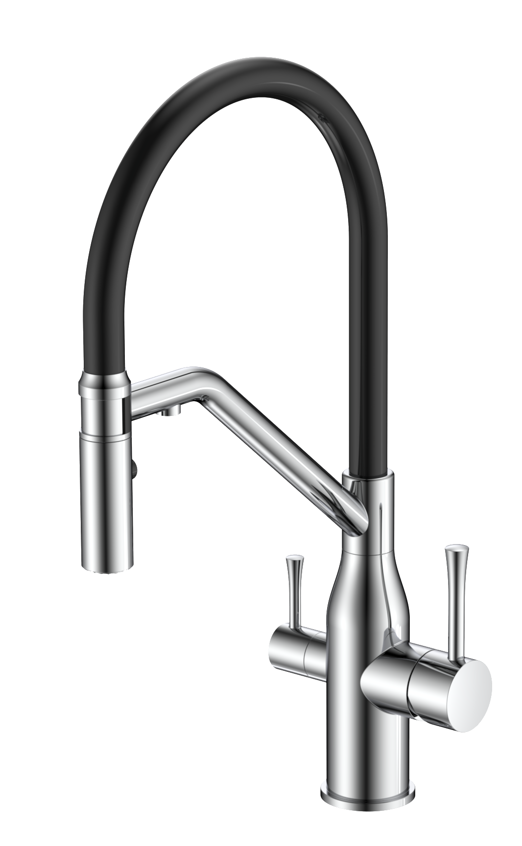 3-In-1 Water Filter Kitchen Mixer