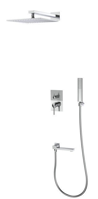 Shower Combination For Concealed Installation