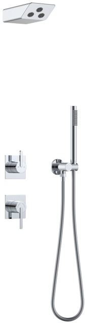 Shower Cmbination For Exposed Installation