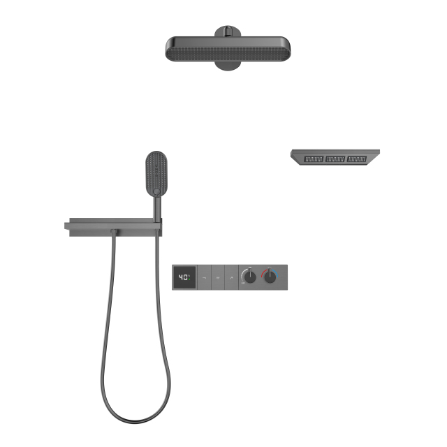 Shower Combination For Concealed Installation