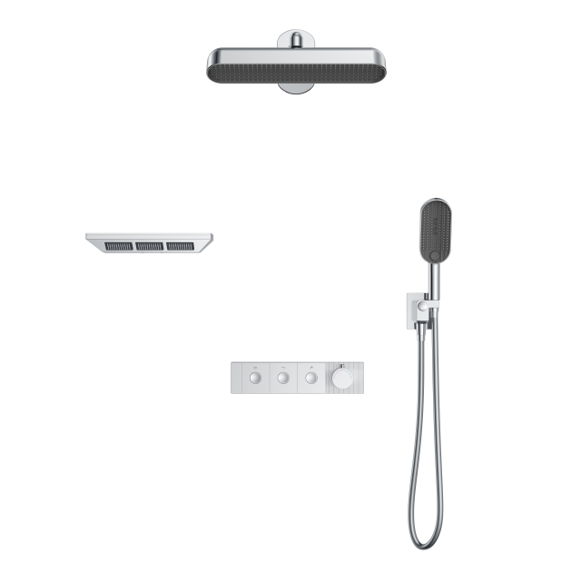 Shower Combination For Concealed Installation